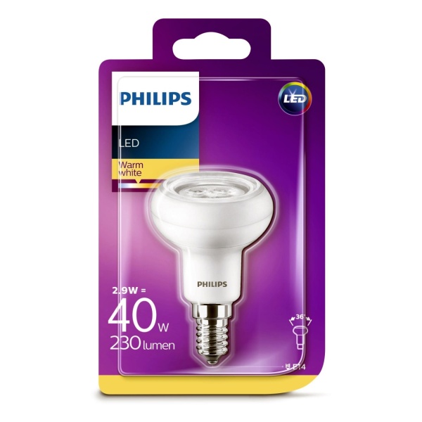 Bec Philips Led R50 Ref 40W E14 2700K 30502513